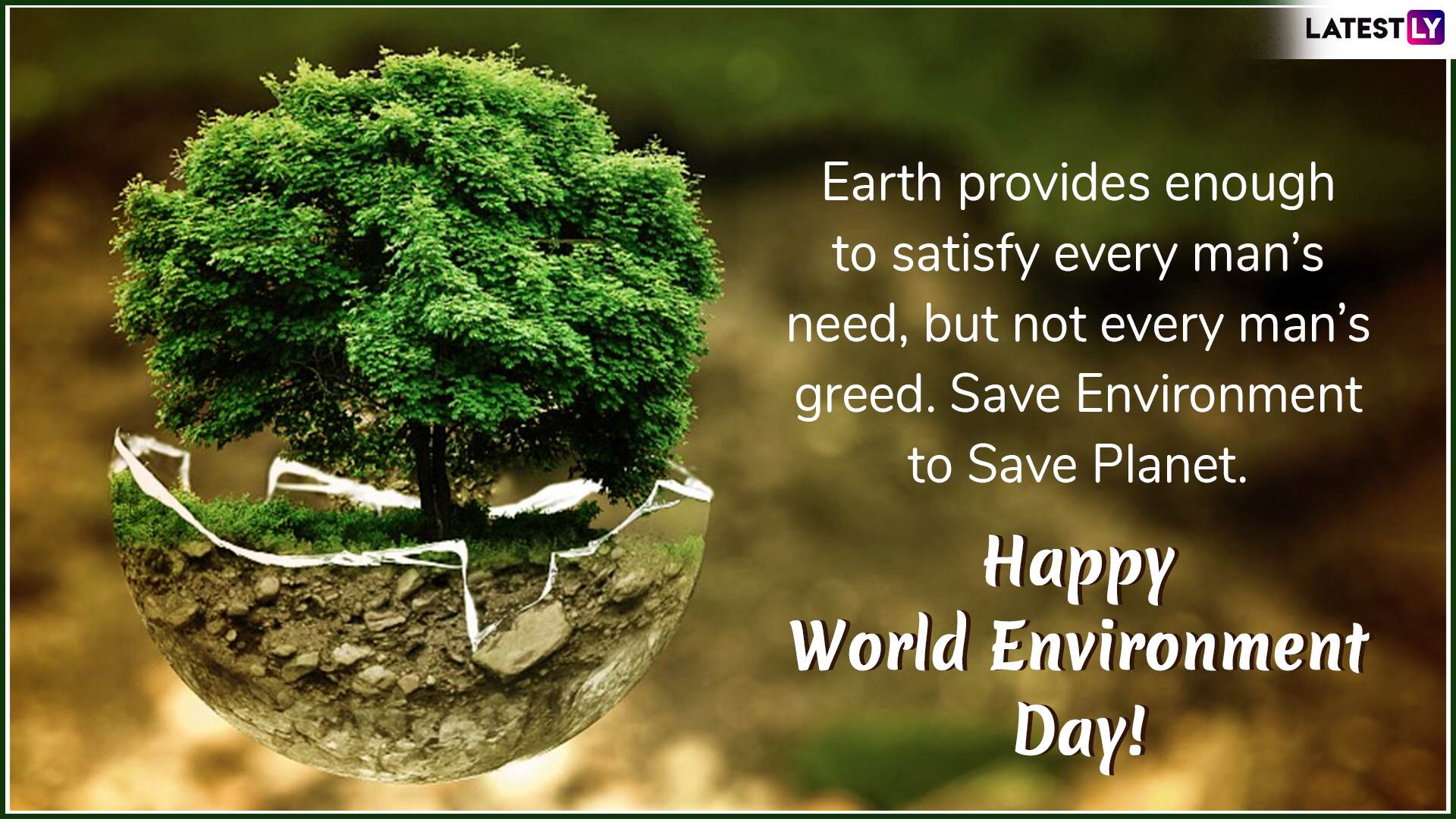 Happy World Environment Day 2020 Quotes and WED Wishes 