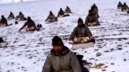 International Yoga Day 2019: ITBP Personnel Perform Yoga At 18,000 Ft in Ladakh