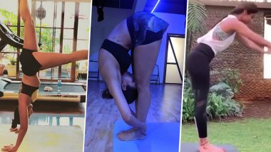 International Day of Yoga 2019: From Kareena Kapoor to Kangana Ranaut, Bollywood Actors Who Love to Perform Yogasanas