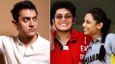 Aamir Khan Wonders How His Son Junaid Managed to Charm Rani Mukerji in This Birthday Post; See Pic