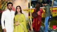 Ranbir Kapoor and Alia Bhatt Hold Hands as They Take a Boat Ride While Shooting for Brahmastra &ndash; See Pics