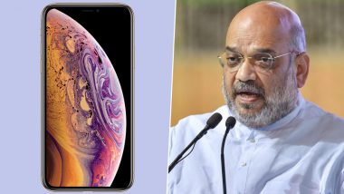 iPhone vs Android: Union Home Minister Amit Shah Prefers iPhone XS to Connect with Team