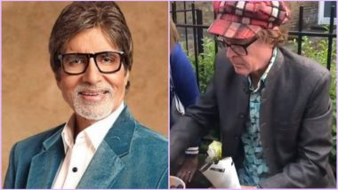 Amitabh Bachchan Tweets Video of White Man Selling Desi Style Bhel Outside Oval Stadium During India vs Australia CWC 2019 Match