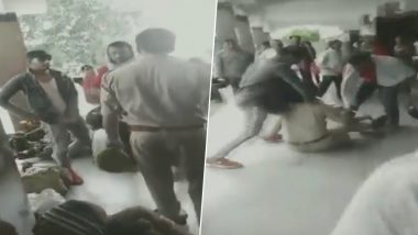 Uttar Pradesh: 2 Arrested in Deoria For Thrashing Railway Police Official; Assault Video Goes Viral