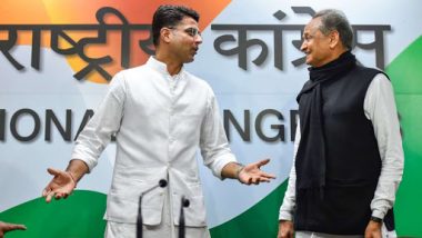 Rajasthan Congress' Infighting Out in Public After Lok Sabha Polls Debacle; Ashok Gehlot Blames Sachin Pilot For Son's Defeat