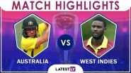 Australia vs West Indies Stat Highlights: AUS Beat WI by 15 Runs in CWC 2019 Match 10