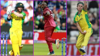 AUS vs WI, ICC Cricket World Cup 2019 Match 10, Key Players: David Warner, Andre Russell, Adam Zampa and Other Cricketers to Watch Out for in Nottingham