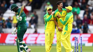 Australia vs Pakistan, CWC 2019 Stat Highlights: Aaron Finch & Men Get Back to Winning Ways as they Beat Pak by 41 Runs