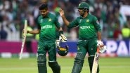 Sarfaraz Ahmed Asks Fans to Cheer for Babar Azam After Pakistan's Win Over New Zealand in ICC CWC 2019 Match (Watch Video)