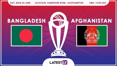 Bangladesh vs Afghanistan, ICC Cricket World Cup 2019 Match Preview: AFG Aim for Maiden Win Against BAN at Rose Bowl Cricket Stadium