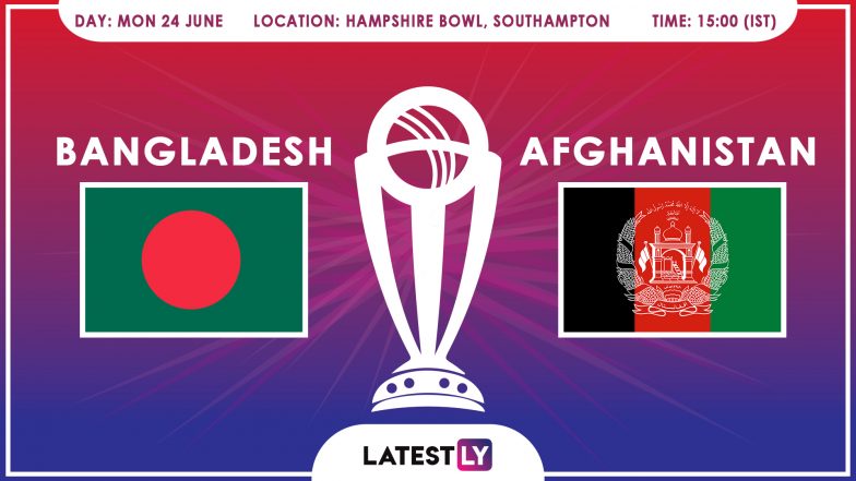 Bangladesh vs Afghanistan, ICC Cricket World Cup 2019 Match Preview: AFG Aim for Maiden Win Against BAN at Rose Bowl Cricket Stadium