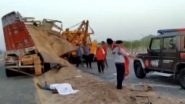 Uttar Pradesh: 5 Killed As Double-Decker Bus Collides With Truck on the Agra-Lucknow Highway