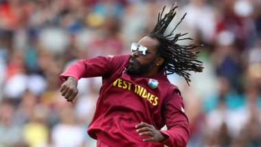 Chris Gayle Wins Internet With His 'Swag' After The Universe Boss Dives To Stop The Ball During IND vs WI CWC 2019 Match; Virat Kohli Is Impressed Too! (Watch Video)