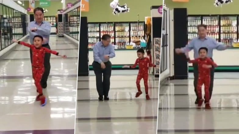Viral Video of Five-Year-Old Boy Dancing in Supermarket With Granddad a Day Before Major Surgery Is All the Positivity You Need Today! Viral Video of Five-Year-Old Boy Dancing in Supermarket With Granddad a Day Before Major Surgery Is All the Positivity You Need Today!