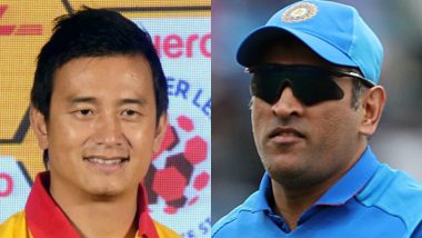 Bhaichung Bhutia 'Slams' MS Dhoni Following Army Insignia Gloves Controversy, Says Wicket-Keeper Should Respect the Sport