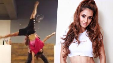 Disha Patani’s Acrobatic Cartwheel With One Hand Makes Us Tag Her As Bollywood’s Fitness Queen – Watch Video