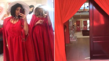 Kylie Jenner’s ‘Handmaid’s Tale’ Party Gets Slammed for Hypersexualising the Red Robe and Bonnet