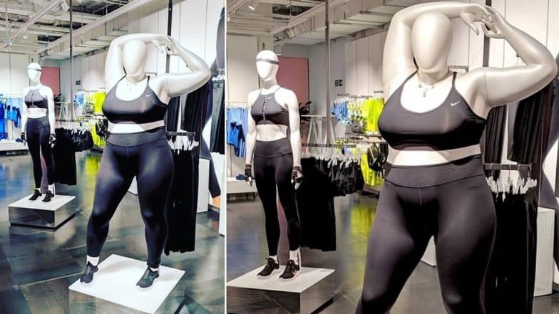 nike big mannequin