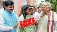 Fake News Busted: Shahnawaz Hussain is NOT Son-In-Law of Murli Manohar Joshi; Viral Social Media Posts Are Hoax