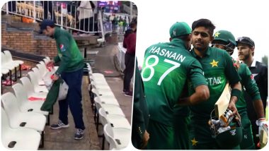 Pakistani Fans Clean Up the Edgbaston Stadium After PAK vs NZ, CWC 2019 (Watch Video)