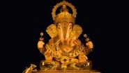Ganesh Utsav Celebrations 2021: Gujarat Govt Issues Guidelines; 4-Feet Ganesha Statue Can Be Installed in Public and Two-Feet Statue in Houses