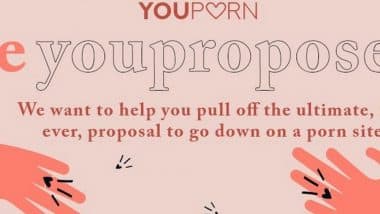 XXX Site Youporn Will Now Let You Propose to Your SOS in Front of 20 Million People on Its Homepage