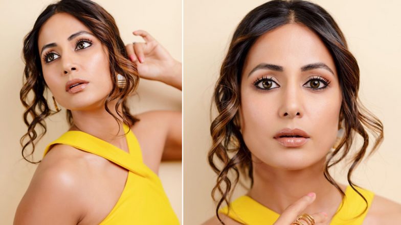 Hotness Alert! Hina Khan Totally Slays in Her Thigh High Slit Yellow