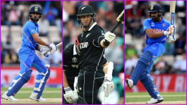 IND vs NZ, ICC Cricket World Cup 2019 Match 18, Key Players: Virat Kohli, Ross Taylor and Other Cricketers to Watch Out for at Trent Bridge in Nottingham
