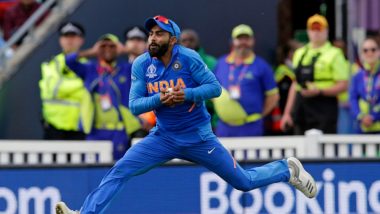 Ravindra Jadeja Catch Video: Substitute Fielder Takes A Stunner to Dismiss Jason Roy During IND vs ENG CWC 2019 Match