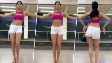 Janhvi Kapoor’s Sexy Belly Dance Will Make Your Heart Skip a Beat – Watch Video