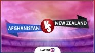 Live Cricket Streaming of Afghanistan vs New Zealand Match on Hotstar and Star Sports: Watch Free Telecast and Live Score of AFG vs NZ ICC Cricket World Cup 2019 ODI Clash on TV and Online