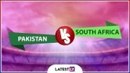 Live Cricket Streaming of Pakistan vs South Africa ODI Match on PTV Sports, Hotstar and Star Sports: Watch Free Telecast and Live Score of PAK vs SA ICC Cricket World Cup 2019 Clash on TV and Online