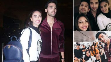 Parth Samthaan, Erica Fernande, Karan Singh Grover Can’t Stop Smiling as They Jet Off for Kasautii Zindagii Kay 2 Shoot in Switzerland (View Pics)