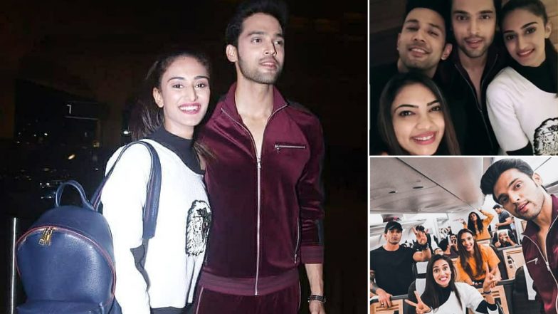Parth Samthaan, Erica Fernande, Karan Singh Grover Can’t Stop Smiling as They Jet Off for Kasautii Zindagii Kay 2 Shoot in Switzerland (View Pics)