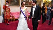 Kate Middleton Looks Spectacular In Princess Diana&rsquo;s Tiara At The State Dinner At Buckingham Palace