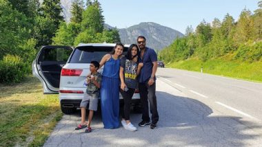 Ajay Devgn and Kajol With Children Nysa and Yug Go Out for a Road Trip – View Pic