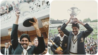 World Cup 1983 Throwback: When India Won CWC on June 25 And Kapil Dev’s Men Lifted the Trophy After Beating Two-Time Champions West Indies (Watch Video Highlights)