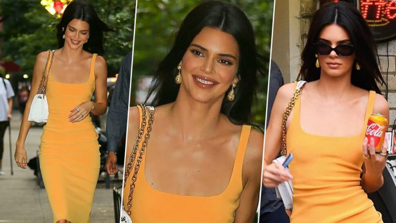 Kendall Jenner Stuns In Yellow Bodycon Dress More Lessons