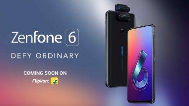 Asus Renames ZenFone 6 as 'Asus 6z'; India Launch on June 19