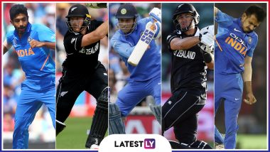 India vs New Zealand: Players to Watch Out for in ICC Cricket World Cup 2019 Clash in Nottingham