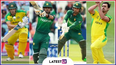 Pakistan vs Australia: Players to Watch Out for in ICC Cricket World Cup 2019 Battle