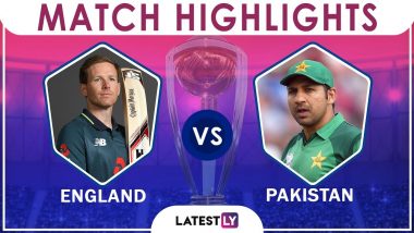 PAK vs ENG Stat Highlights: Pakistan Beats England by 14 Runs in CWC 2019 Match 6