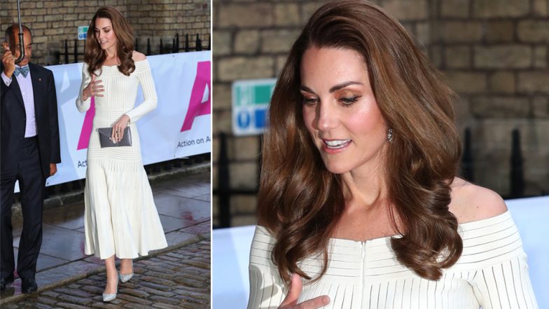 Kate Middleton Has Her Own Cinderella Moment in Sparkly Pumps at a Gala Dinner in London; See Pics