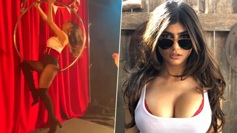 Telugu Parody Sexy Video - Sexy Video of Former XXX Pornstar Mia Khalifa on a Circus Ring ...