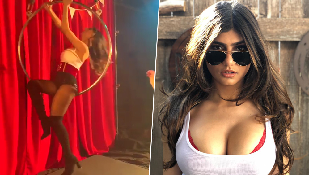 Sixy Video Downlod - Sexy Video of Mia Khalifa on a Circus Ring Will Make You Watch It 100 Times  on Repeat! | ðŸ‘ LatestLY