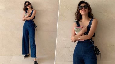 Mouni Roy Is Hotness Personified in Blue Denim Overalls (View Pics)