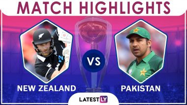 Pakistan vs New Zealand Stat Highlights ICC CWC 2019: Babar Azam Century Helps PAK Beat NZ