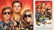 Once Upon A Time In Hollywood: This New Poster of the Leonardo DiCaprio, Brad Pitt and Margot Robbie Starrer is High on Retro Feels