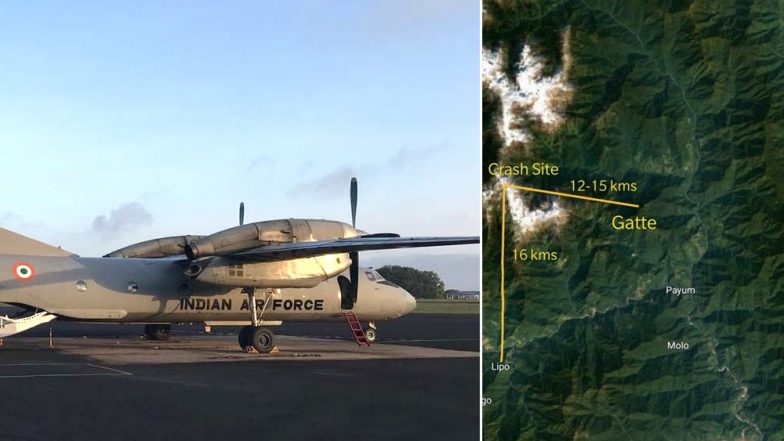 IAF AN-32 Crash: Six Bodies, Mortal Remains of Seven Air Warriors Recovered From Crash Site in Arunachal Pradesh