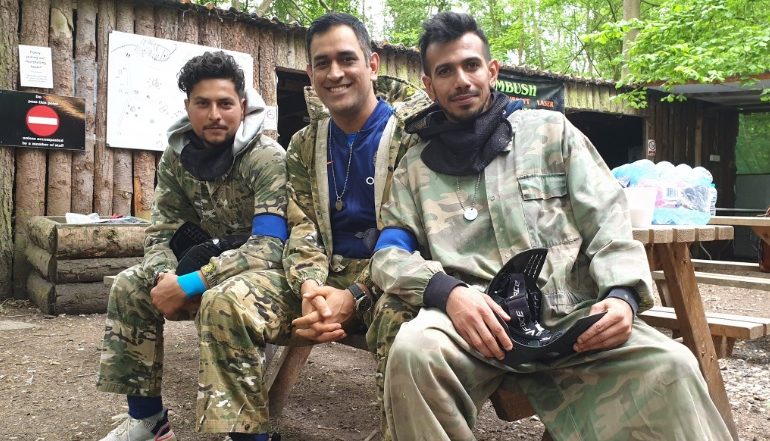 MS Dhoni, Virat Kohli, Rohit Sharma and Team Go Paintballing Ahead of CWC 2019 Clash Against South Africa (See Pics & Video)